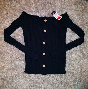 Rue 21 Off Shoulder Long Sleeve